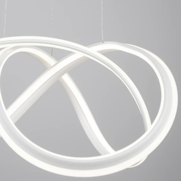 Lustre a závesné svietidlá -  Novaluce LED luster Truno 52 biele