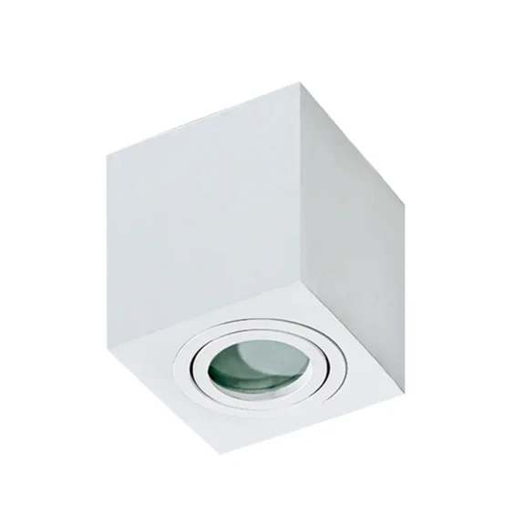 Bodové svetlá -  AZzardo Moderné bodové svietidlo Brant SQ IP44 biele