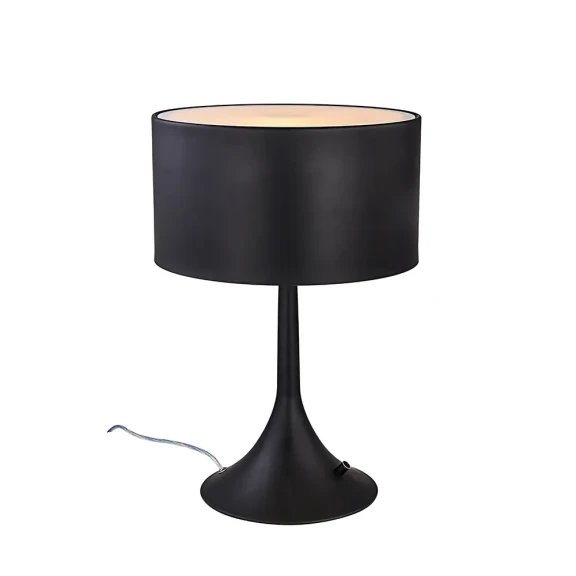 Stolové lampy -  AZzardo Moderná stolová lampa Niang čierna