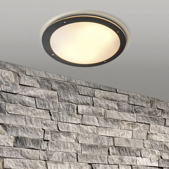 Vonkajšie stropné svietidlá -  AZzardo LED vonkajšie stropné svietidlo Fano R