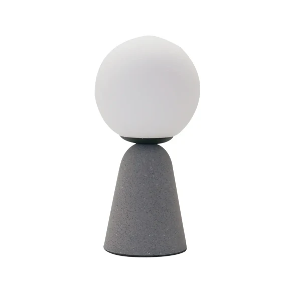 Stolové lampy -  AZzardo Dizajnová stolová lampa Newton B Table tmavosivá