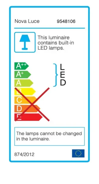 Stojace lampy -  Novaluce LED stojaca lampa Tiriac