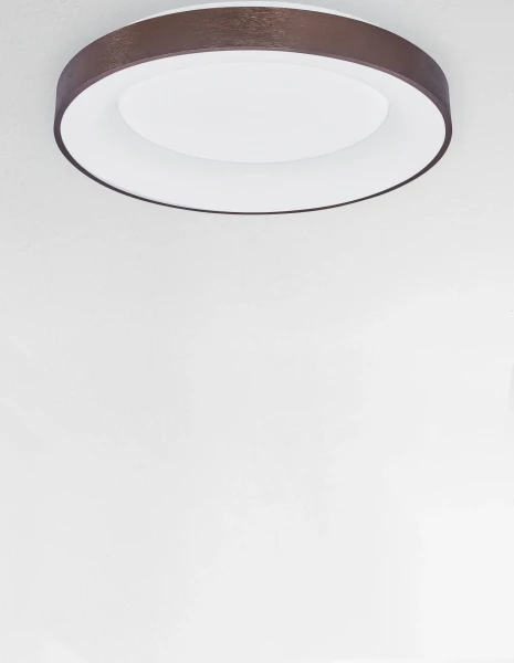 Stropné svietidlá -  Novaluce Stropné svietidlo LED so stmievaním Rando Thin 60 Hnedá