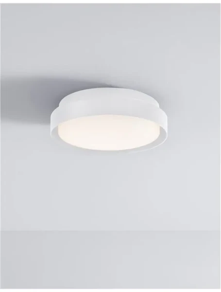 Vonkajšie stropné svietidlá -  Novaluce Vonkajšie LED svietidlo Oliver 27 biele