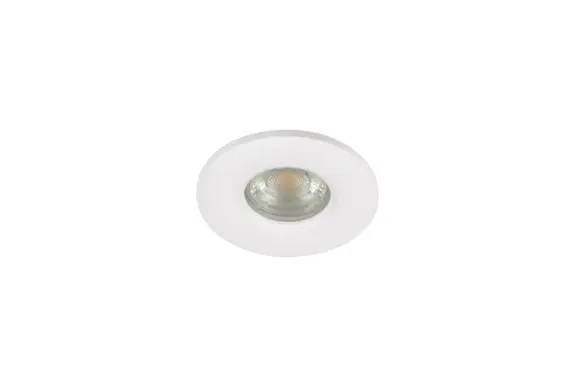 Vonkajšie podhľadové osvetlenie -  AZzardo Vonkajšie podhľadové osvetlenie Ika R Ip65 biele