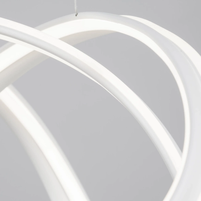 Lustre a závesné svietidlá - Novaluce LED luster Truno 52 biele