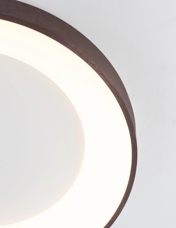 Stropné svietidlá - Novaluce Stropné svietidlo LED so stmievaním Rando Thin 60 Hnedá